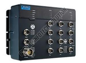 EKI-9512 Series 12-Port M12 Industrial Ethernet Switch