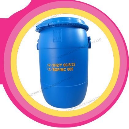 50 Ltr. Un Approved HDPE Open Mouth Drum