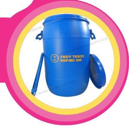 60 Ltr. Un Approved HDPE Open Mouth Drum