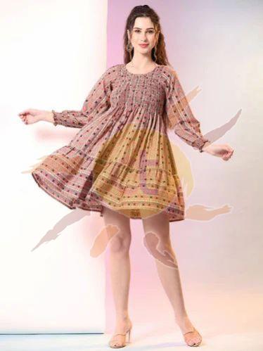 Ladies Printed Tunic Top