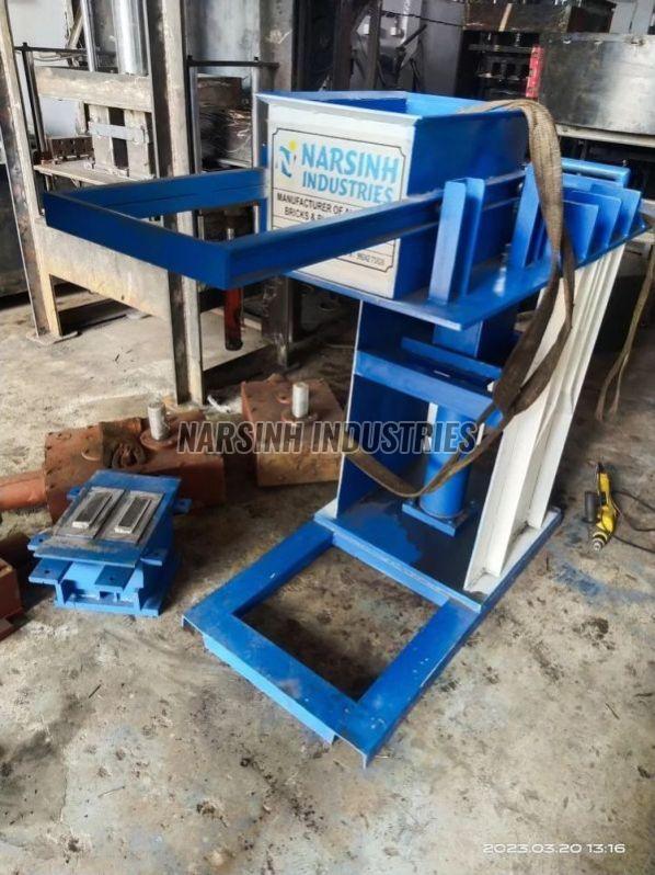 2 Bricks Semi Automatic Fly Ash Bricks Machine