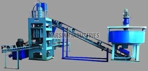 6 Bricks Automatic Fly Ash Bricks Machine