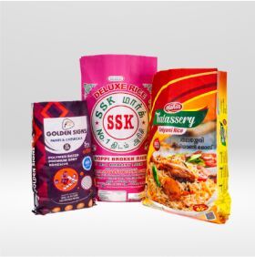 ⁠BOPP Laminated PP Woven Pinch Bottom Bags