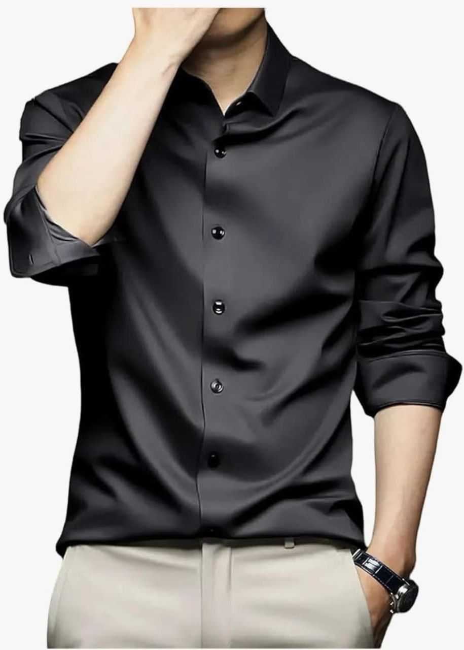 Mens Satin Shirts