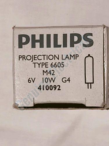 Philips 6V 10W 6605 G4 Long Life Projection Lamps