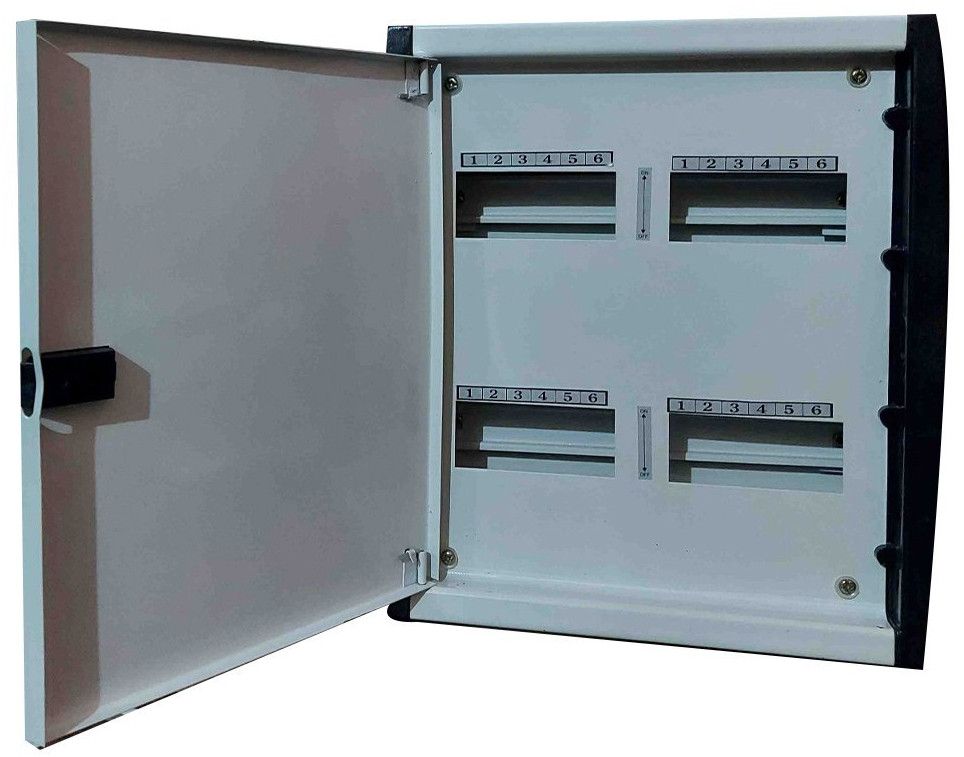 6 Way Tpn Double Door MCB Box