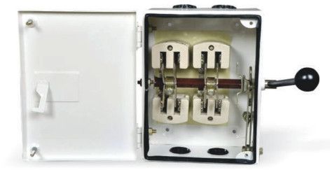 Double Pole Changeover Switch