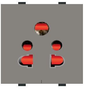 Multi Socket With Safety Shutter