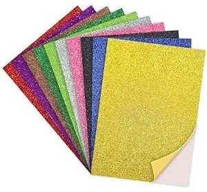 Customized Size Glitter Paper Sheet Service