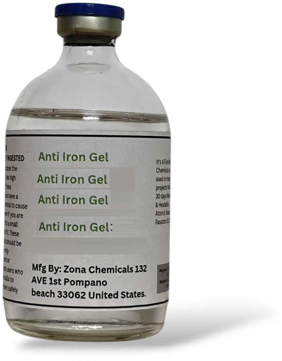 Anti Iron Chemical Set