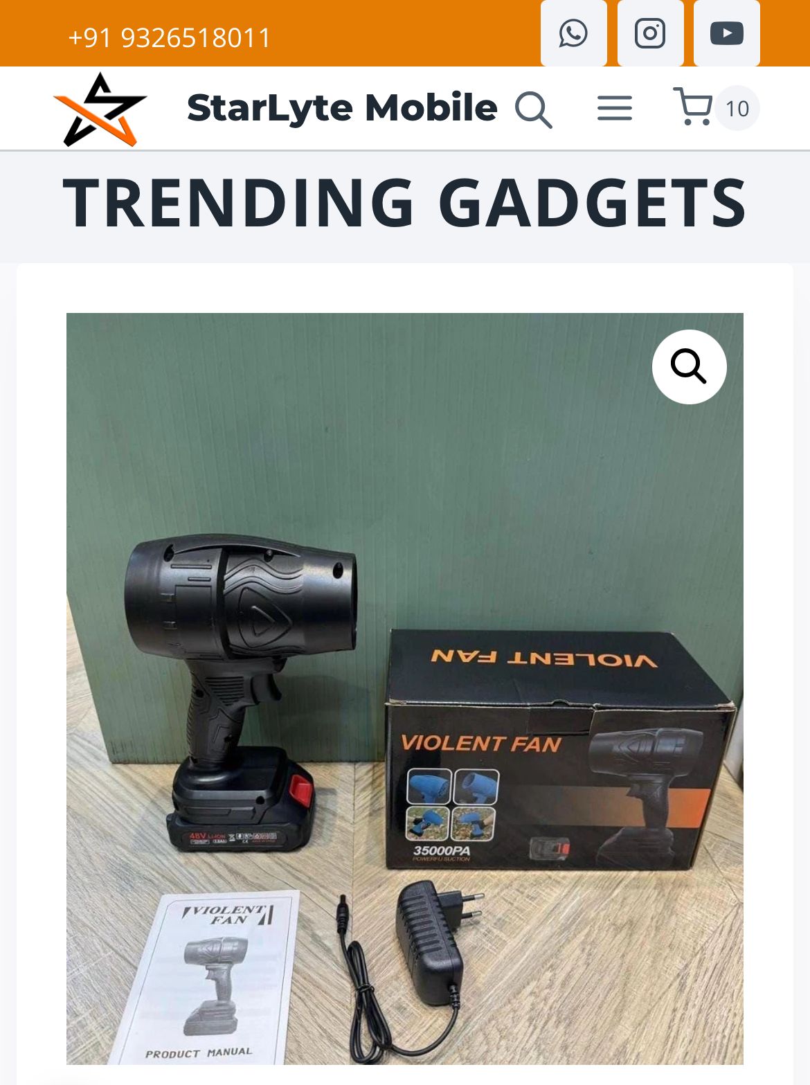 Semiconductor Mobile Phone Cooler