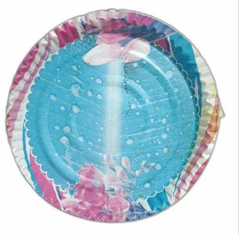 7 Inch 180 GSM Color Mix Paper Plate