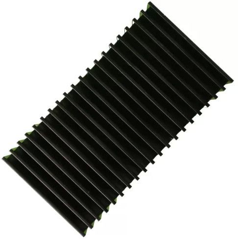 196x100x33 Mm Black Aluminium Heat Sink