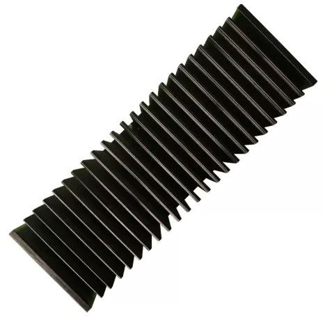 300x100x85 Mm Black Aluminium Heat Sink