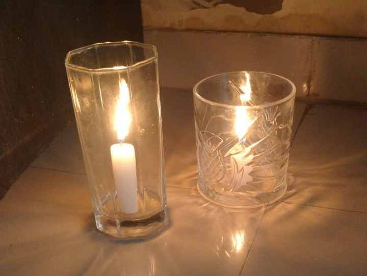White Parafin Tapered Candle
