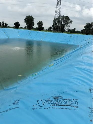 Sky Blue HDPE Pond Liner Sheet