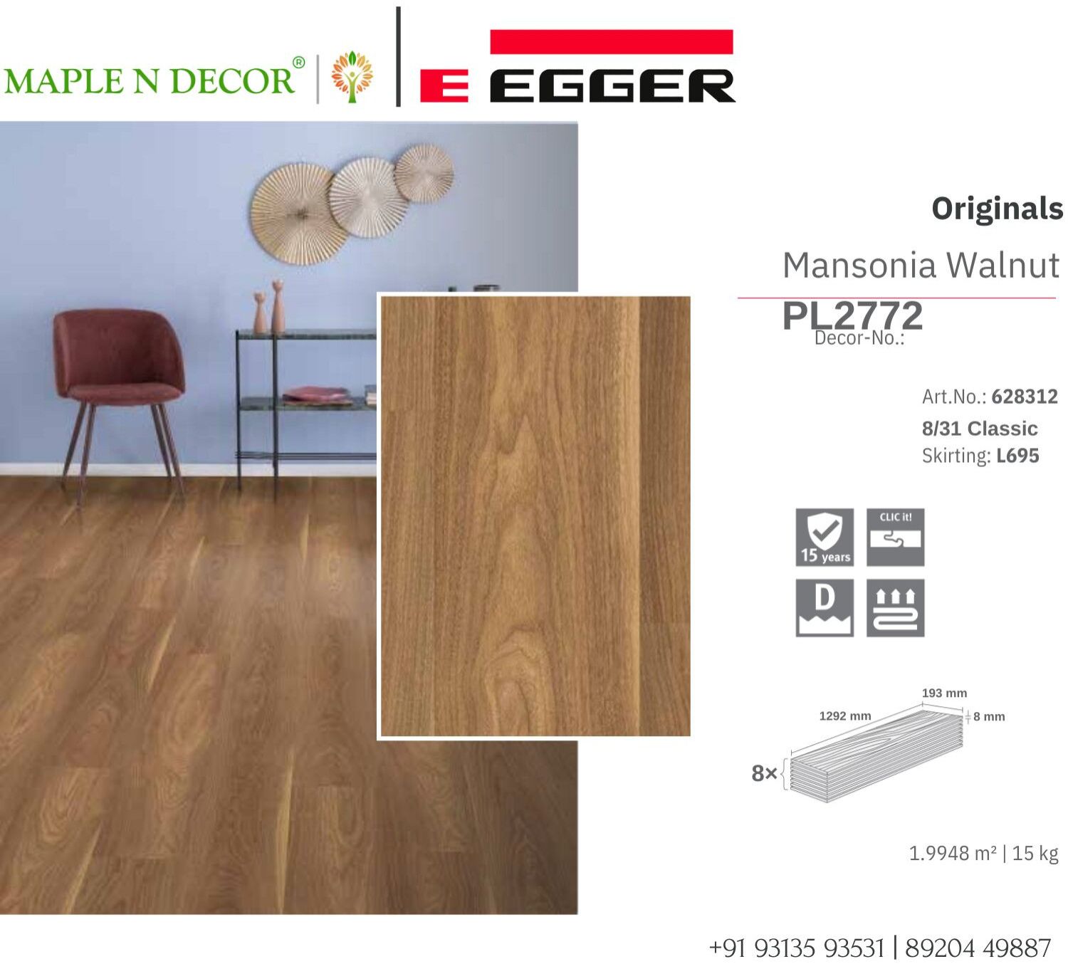 Egger Laminated Wooden Floors