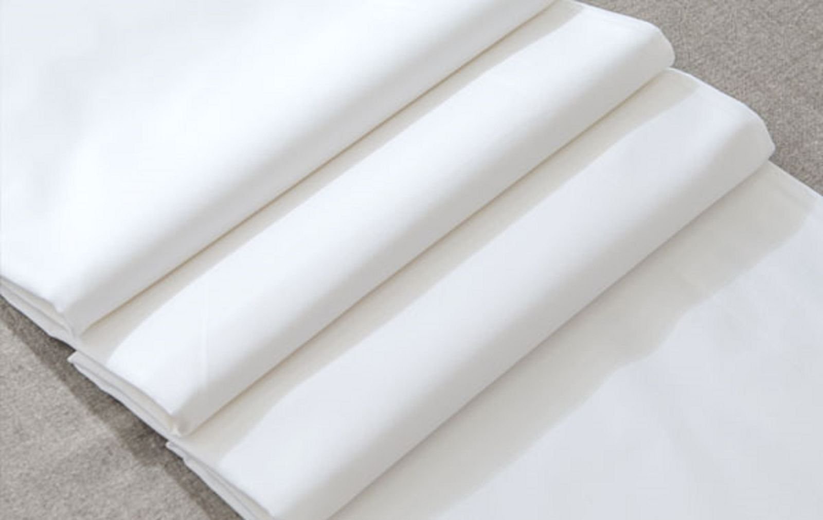 300 TC Cotton Plain Bedsheet Fabrics