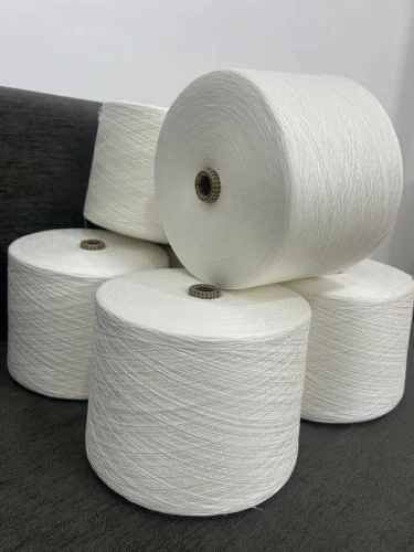 40 White Bamboo Yarn