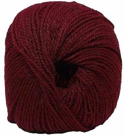 60 NE Maroon Wool Yarn