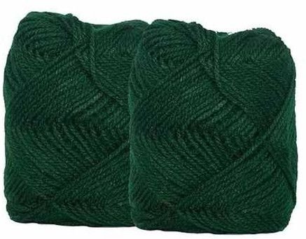 90 NE Dark Green Wool Yarn