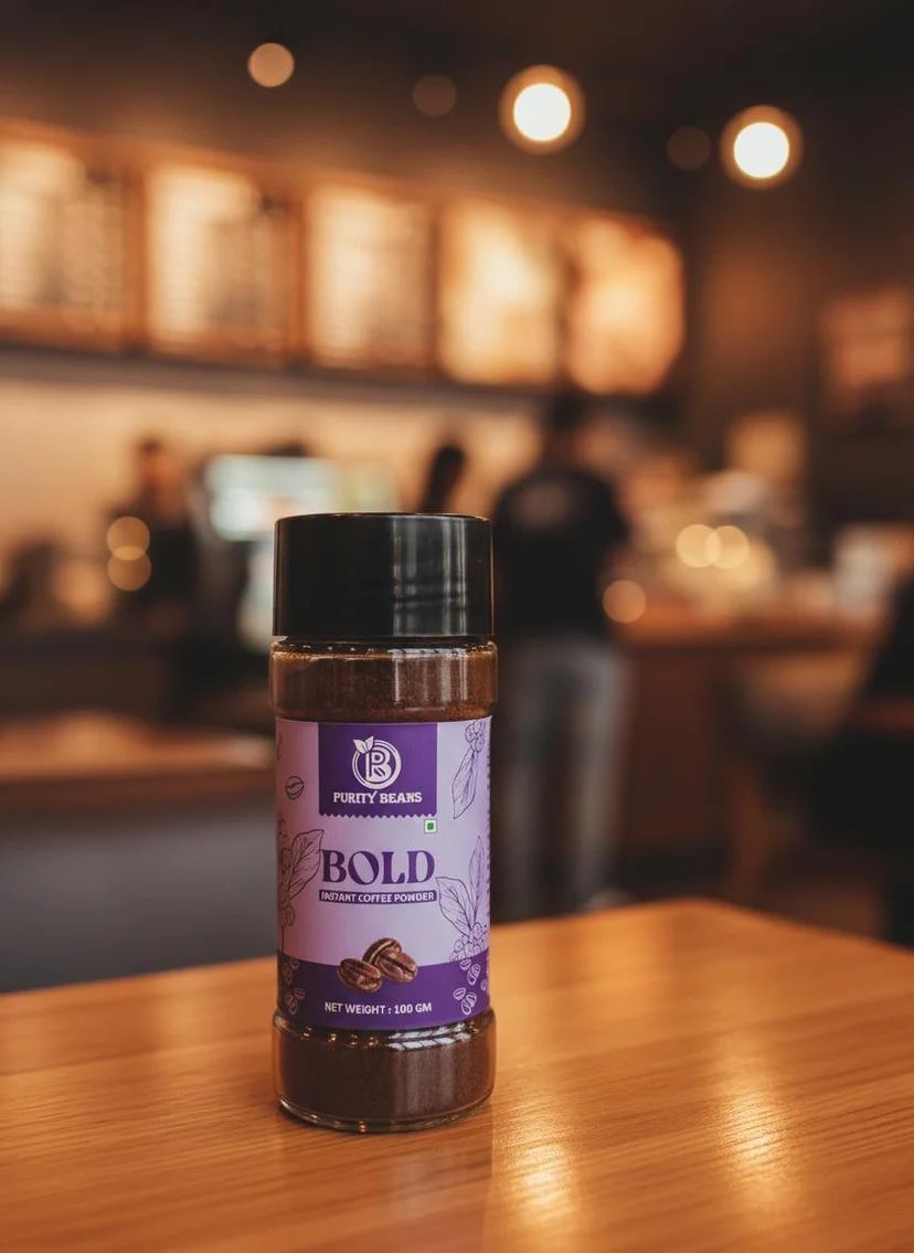 100gm Purity Beans Bold Instant Coffee