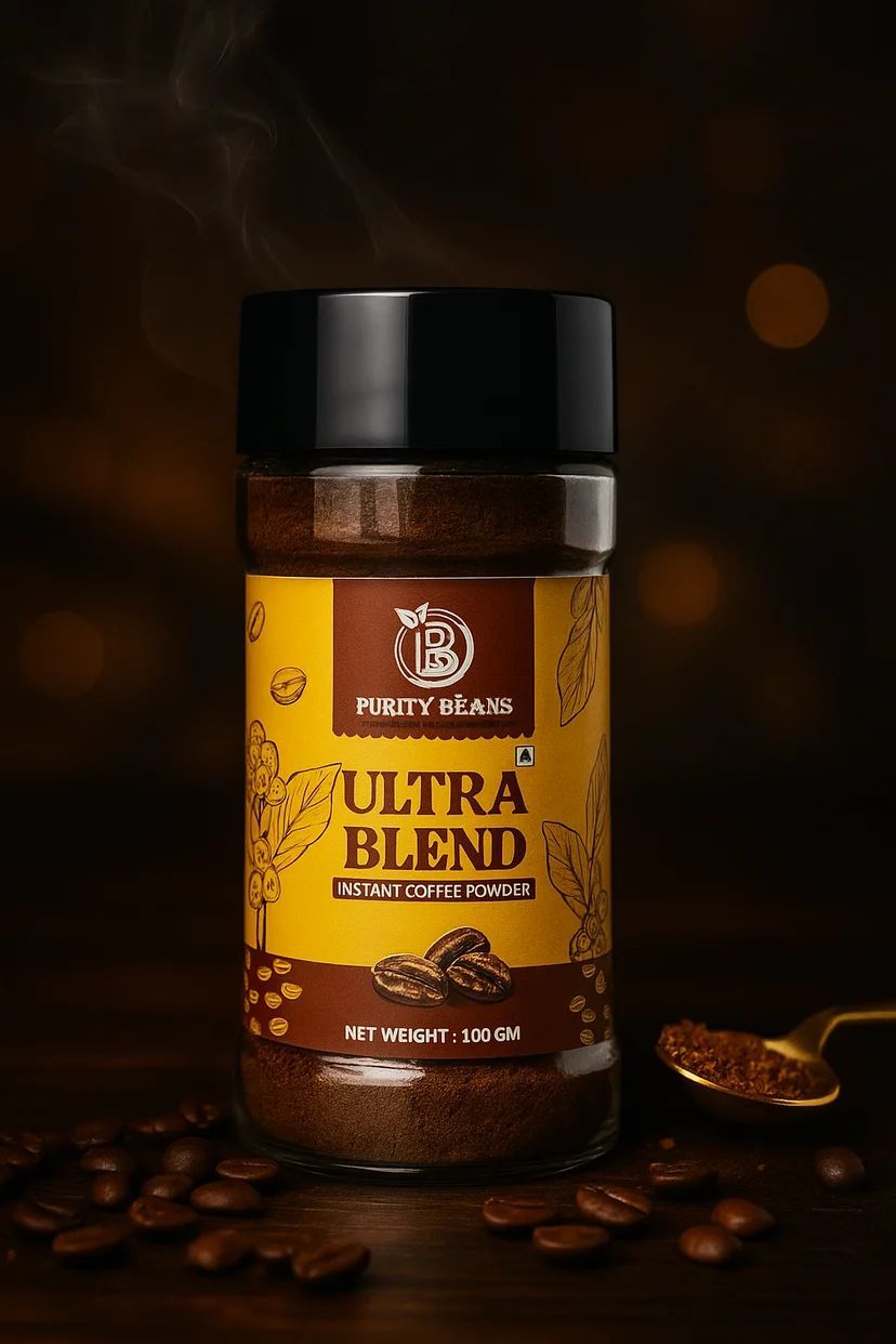 100gm Purity Beans Ultra Blend Instant Coffee