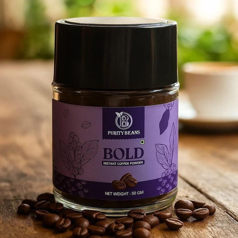 50gm Purity Beans Bold Instant Coffee