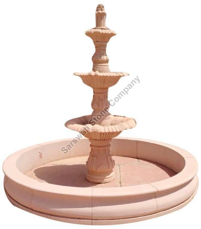 sandstone fountain
