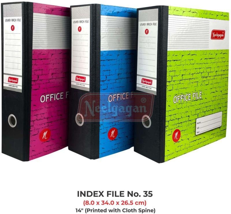 Neelgagan Printed With Cloth Spine Index File