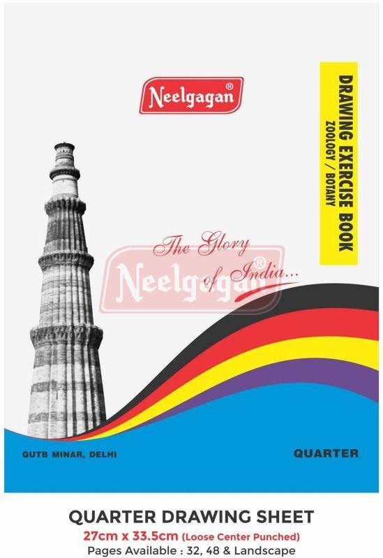 White Paper Neelgagan Quarter Drawing Sheet