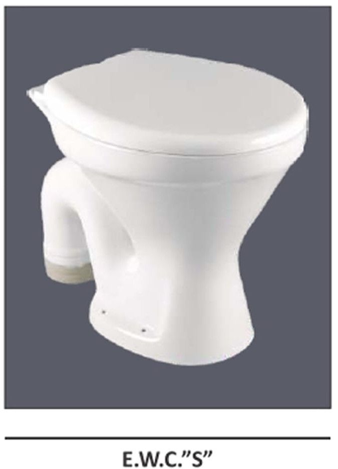 EWC Round Ceramic Western Toilet Seat
