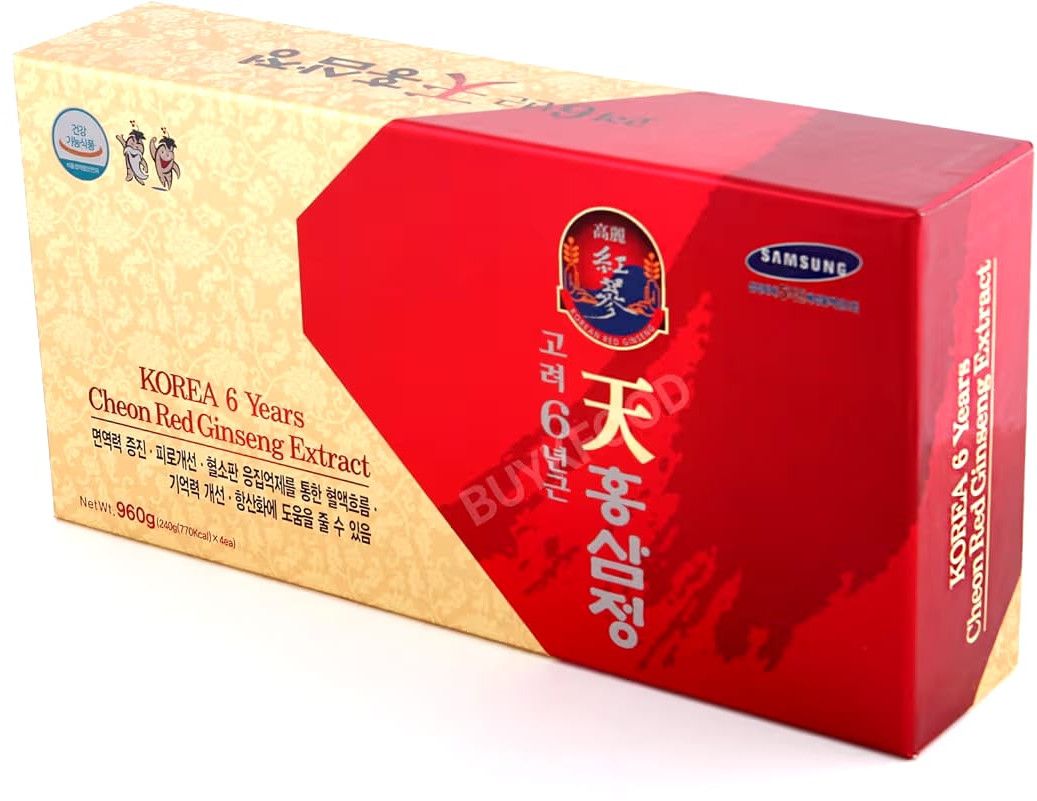 Korean Red Ginseng Extract Gold Capsule