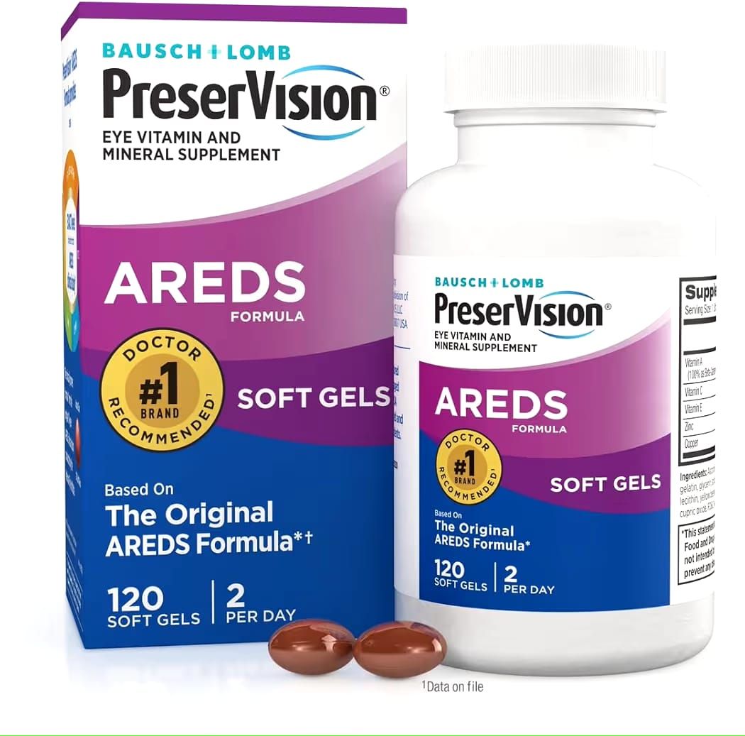 Preservision Areds Eye Health Softgel Capsules