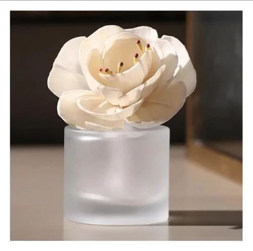 3.5 Inch Off White Sola Flower