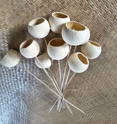 3.5inch Natural Bell Cup On Stem