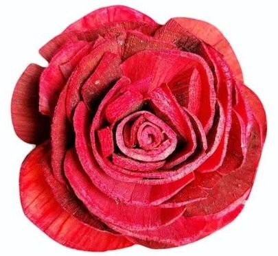 3 Inch Artificial Handmade Red Rose