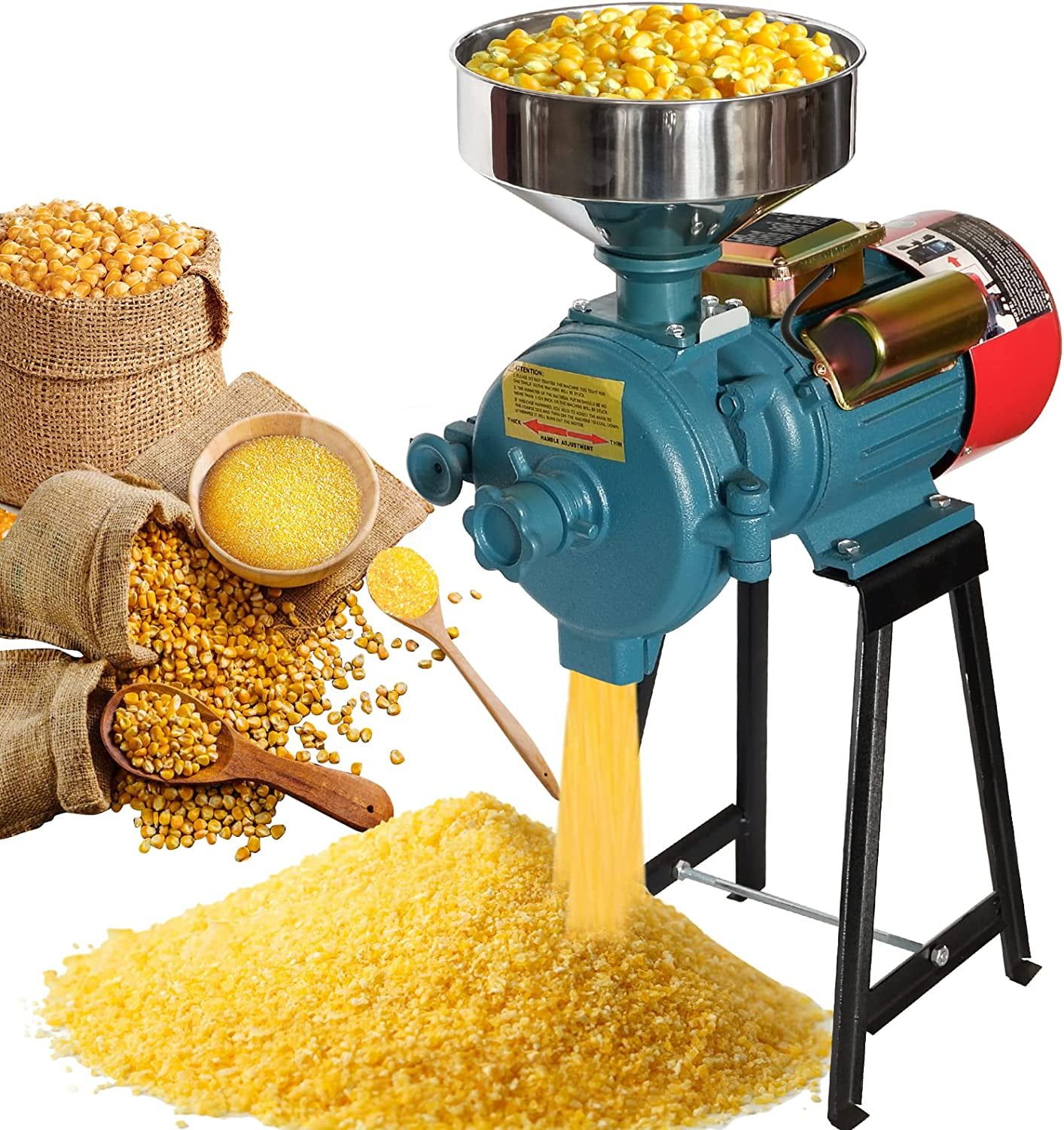 Commercial Electric Grain Mill Grinder