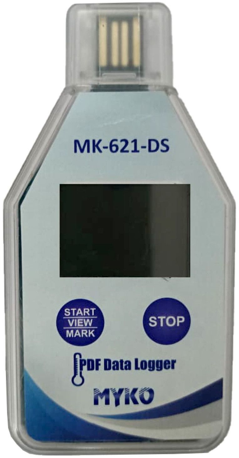 Single Use Data Logger With Display