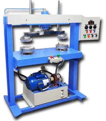 2.5 Kw Double Die Paper Plates Making Machines