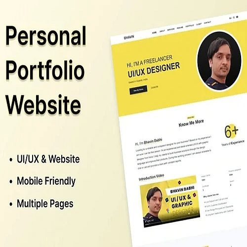 Portfolio Website Designing Services