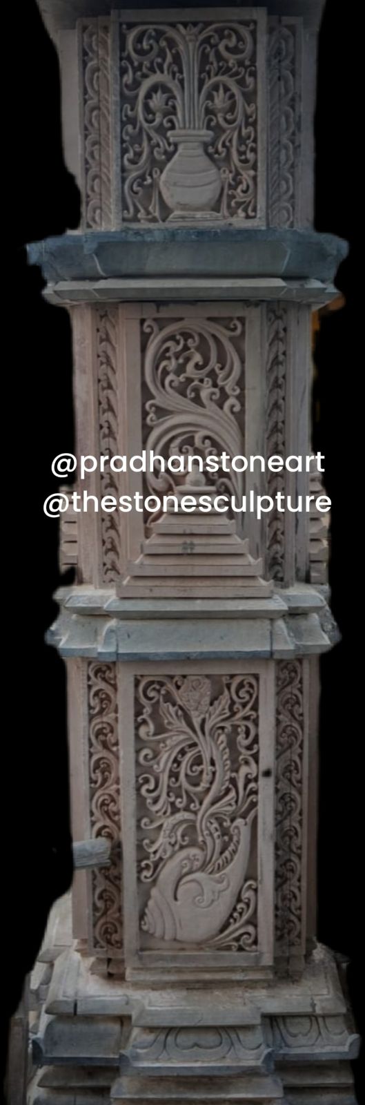 Temples Stone Pillar