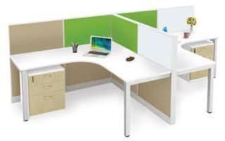 2 Seater Panel Workstation