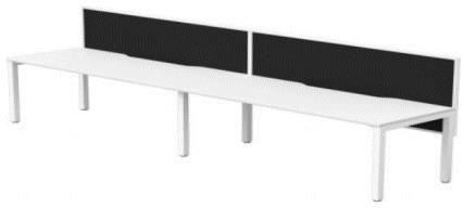 Wall Facing 2 Seater Workstation