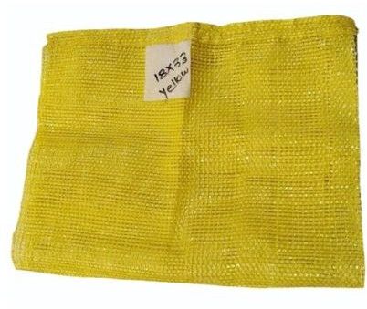 PP Yellow Leno Bags