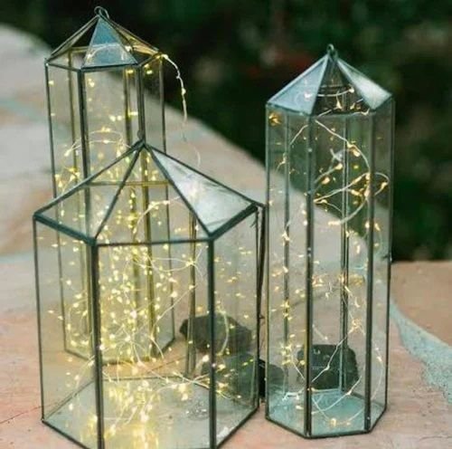 Candle Glass Lantern