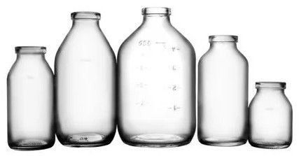 Transparent Pharma Glass Bottle