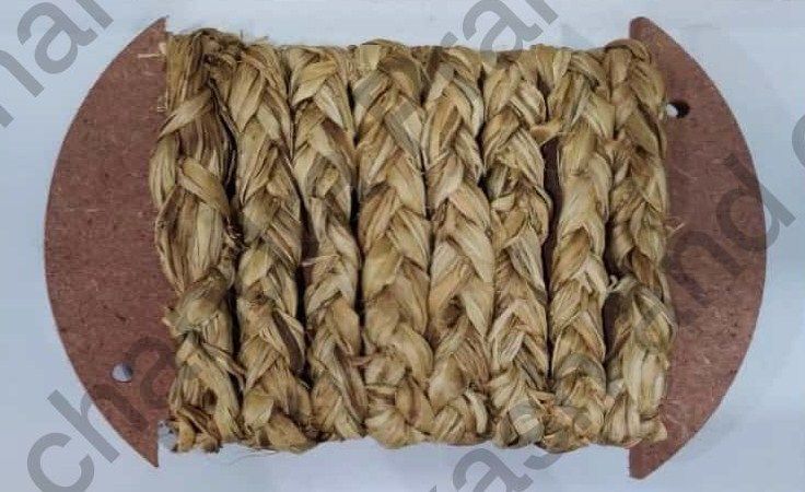 Banana Fiber Two Ply High Twist Handspun Yarn