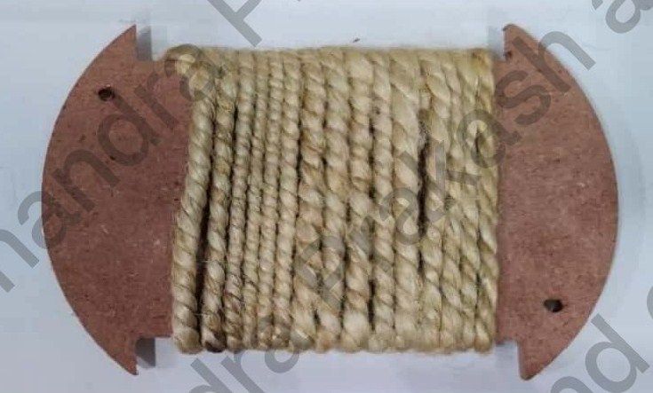Golden Jute 2 Ply Tight Twist Handspun Yarn