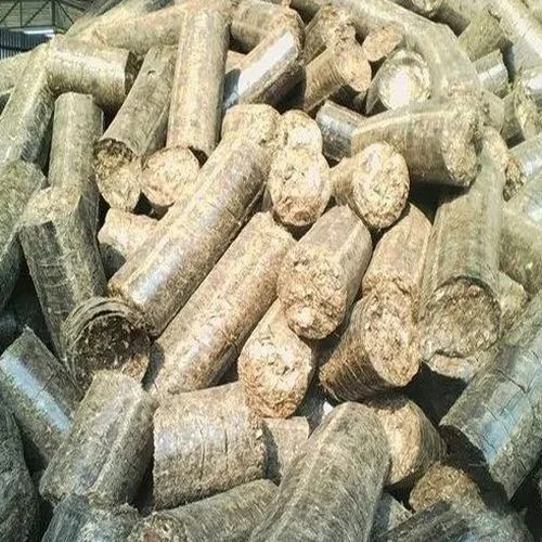 Groundnut Shell Briquettes